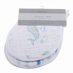 Ocean Heart Bibs