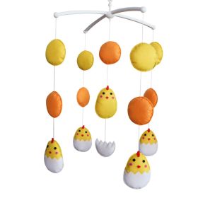 [New Life] Musical Mobile With Newborn chicks, Unisex Baby Crib, Meaningful