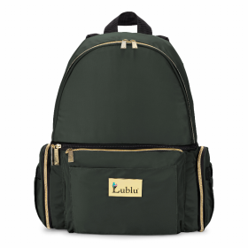 Lublu Diaper Bag (Color: Satin Olive)