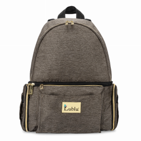 Lublu Diaper Bag (Color: Oxford Brown)