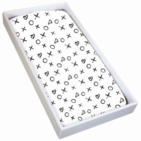 Change Pad Sheet Flannel (Color: Xoblack&White)