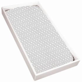 Terry Change Pad Sheet (Color: Grey Octagon)