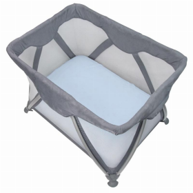 Portable Play Pen Sheet (Color: Blue)