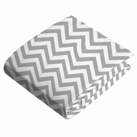 Change Pad Fitted Sheet (Color: Grey Chevron)