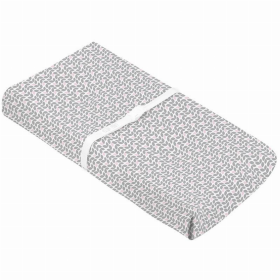 Change Pad Fitted Sheet (Color: Grey Petal)