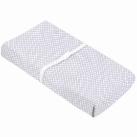 Change Pad Fitted Sheet (Color: Lilac Lattice)