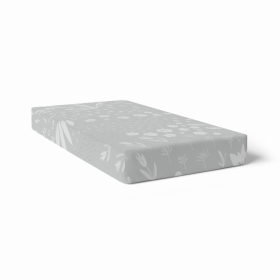 Crib Sheet Percale (Color: Bunny Grey)