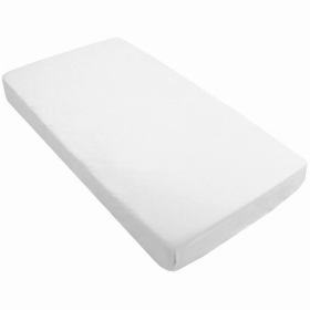 Organic Mini Crib Sheet (Color: White)