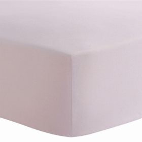 Org.Interlock Fitted Crib Sheets (Color: Pink)