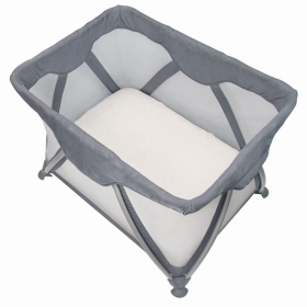 Org.Interlock Portable Play Pen Fitted Sheet (Color: Mocha)