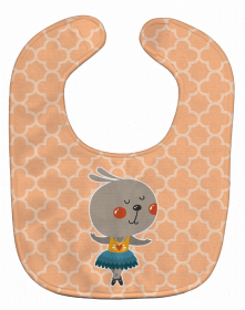 Baby Bib (Color: Rabbits, size: 10 x 13)