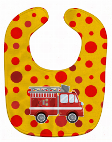 Fireman Baby Bib (Color: Firetruck Baby, size: 10 x 13)