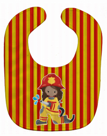 Fireman Baby Bib (Color: FireMan Girl, size: 10 x 13)