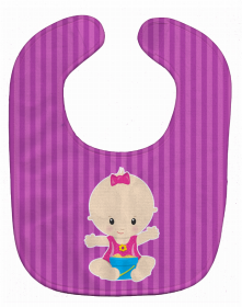 Baby Girl Baby Bib (Color: Baby Girl, size: 10 x 13)