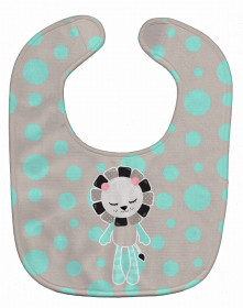 Doll Baby Bib (Color: Lion doll, size: 10 x 13)