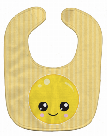 Emoji Baby Bib (size: 10 x 13)