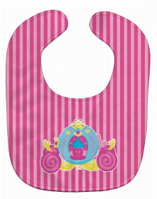 Princess Baby Bib (Color: Carriage Baby, size: 10 x 13)