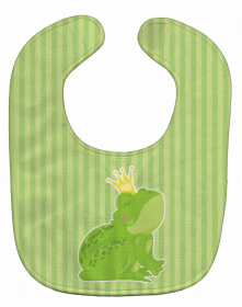 Prince Baby Bib (Color: Frog, size: 10 x 13)