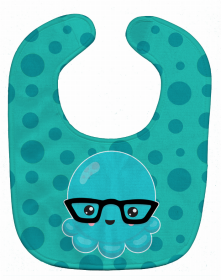 Ocean Baby Bib (Color: Octopus, size: 10 x 13)