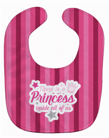 Princess Baby Bib (Color: There is a Princess inside, size: 10 x 13)