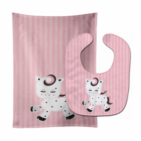 Doll Baby Bib & Burp Cloth (Color: Horsedoll, size: 11 x 18)